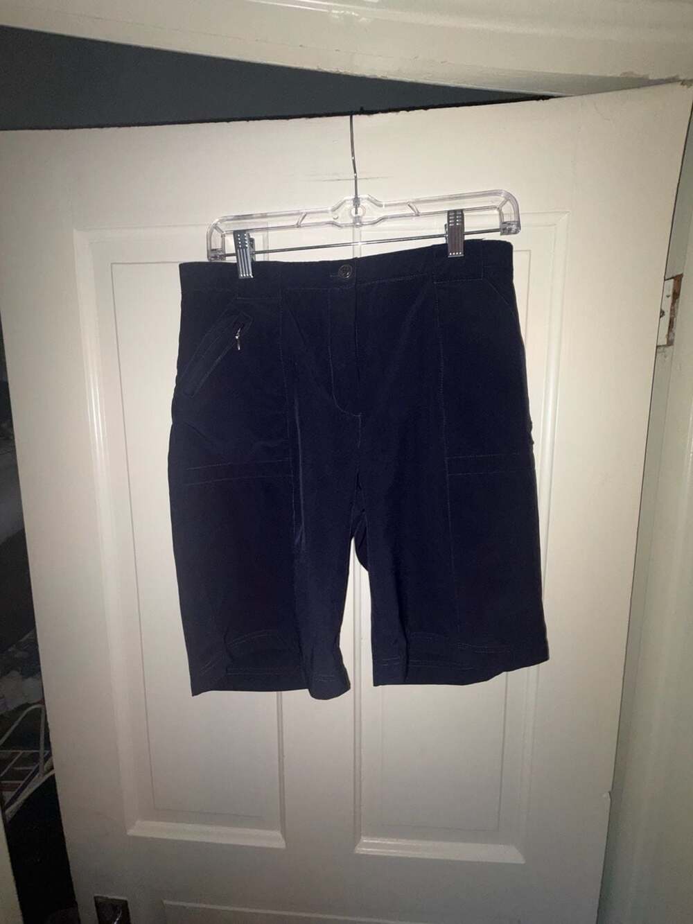 Lanalee Women's Black Performance Stretch Hiking Shorts Size 8